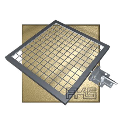 DOHLENGITTER - ABNEHMBAR (MIT SICHERHEITSKLAPPVERSCHLUSS)