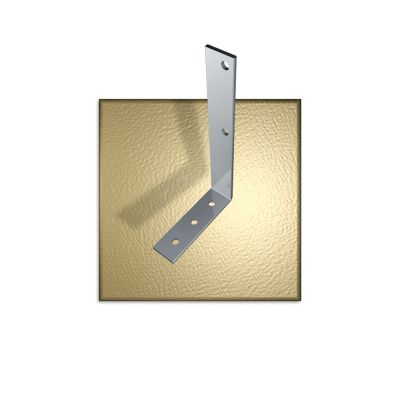 TRÄGERELEMENT FÜR DACHRINNE UND SCHNEEFANGGITTER