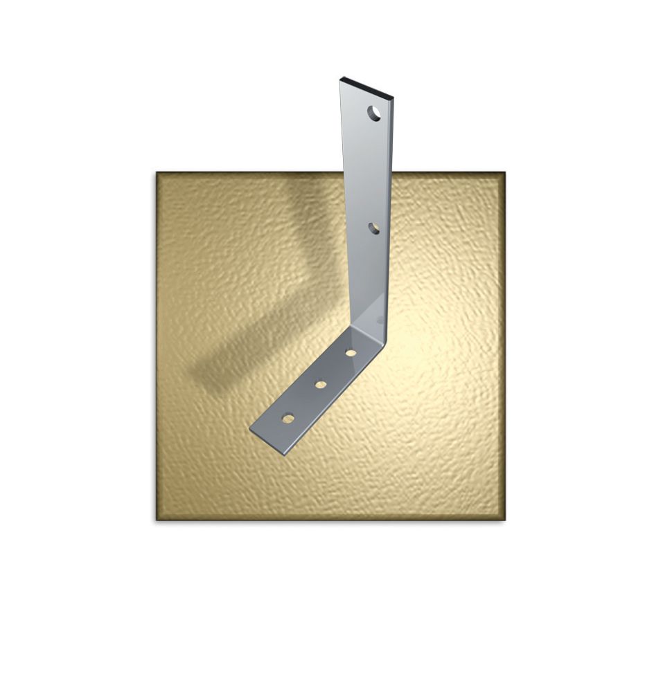 TRÄGERELEMENT FÜR DACHRINNE UND SCHNEEFANGGITTER